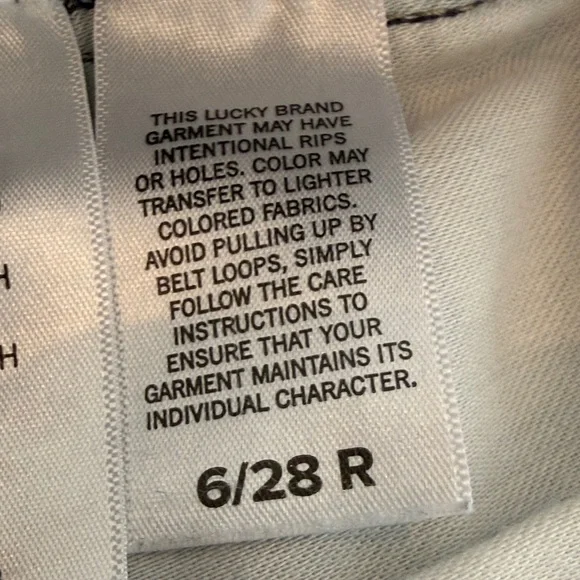 Lucky Brand Light Wash Straight Leg Jeans - Picture 6 of 8